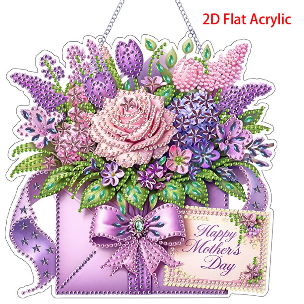 Resin Craft For Beginners - 2D Flaches Acryl, 5D DIY Diamantmalerei-Set