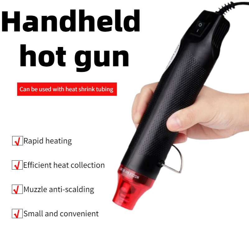 Heat Gun Small - DIY Mini-Heißluftpistole Heißluft-Schweißstation Auto-Folien-Schweißgerät Temperatur-Heißluftpistole Elektrischer
