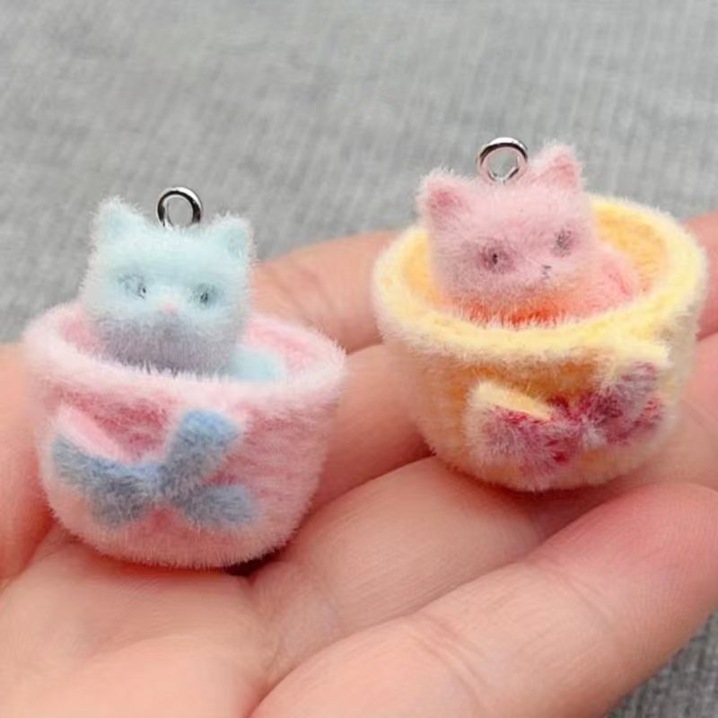 4 Stück 3D-Plüsch-Katzenanhäng – Resin Craft Projects Bewertung und Preis