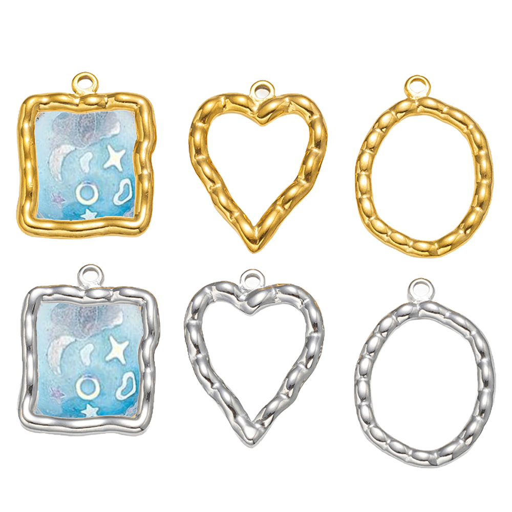 5 Stück Edelstahl Herz Runde O – Resin Crafts Bewertung und Preis