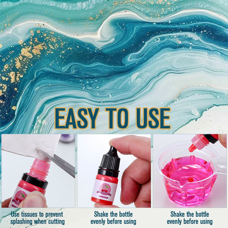 Epoxidharz-Farbpigment, 24 leb – Mixing Cup Silicone Bewertung und Preis