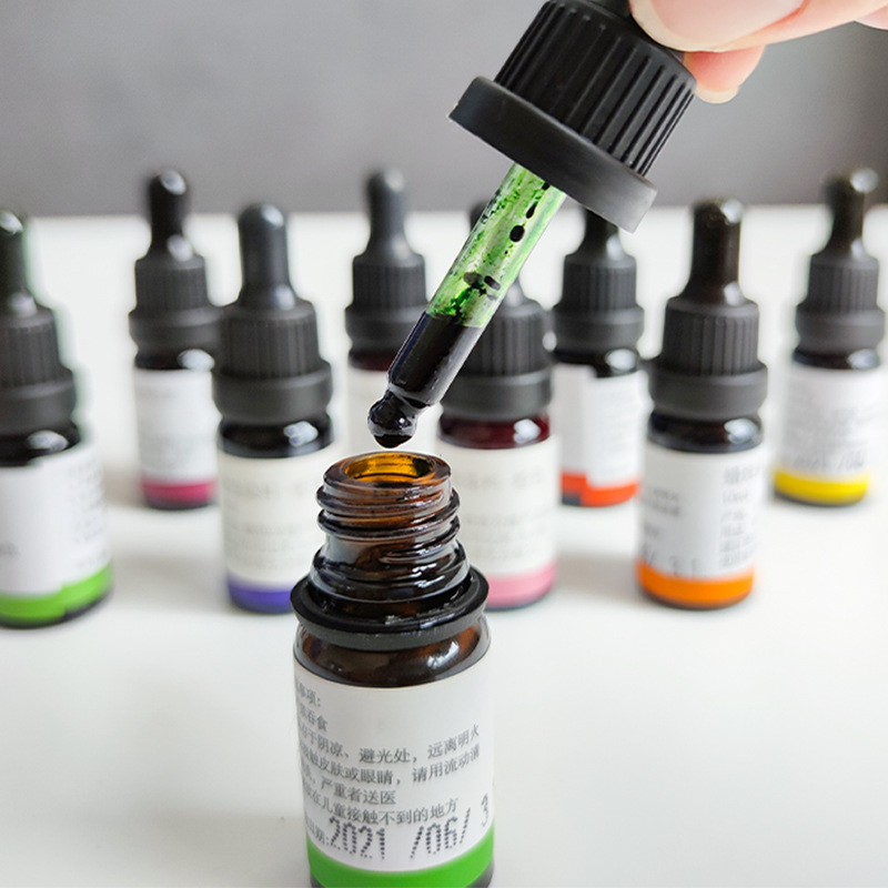 10ml Flüssiger Kerzenfarbstoff – Resin Pigment Set Bewertung und Preis