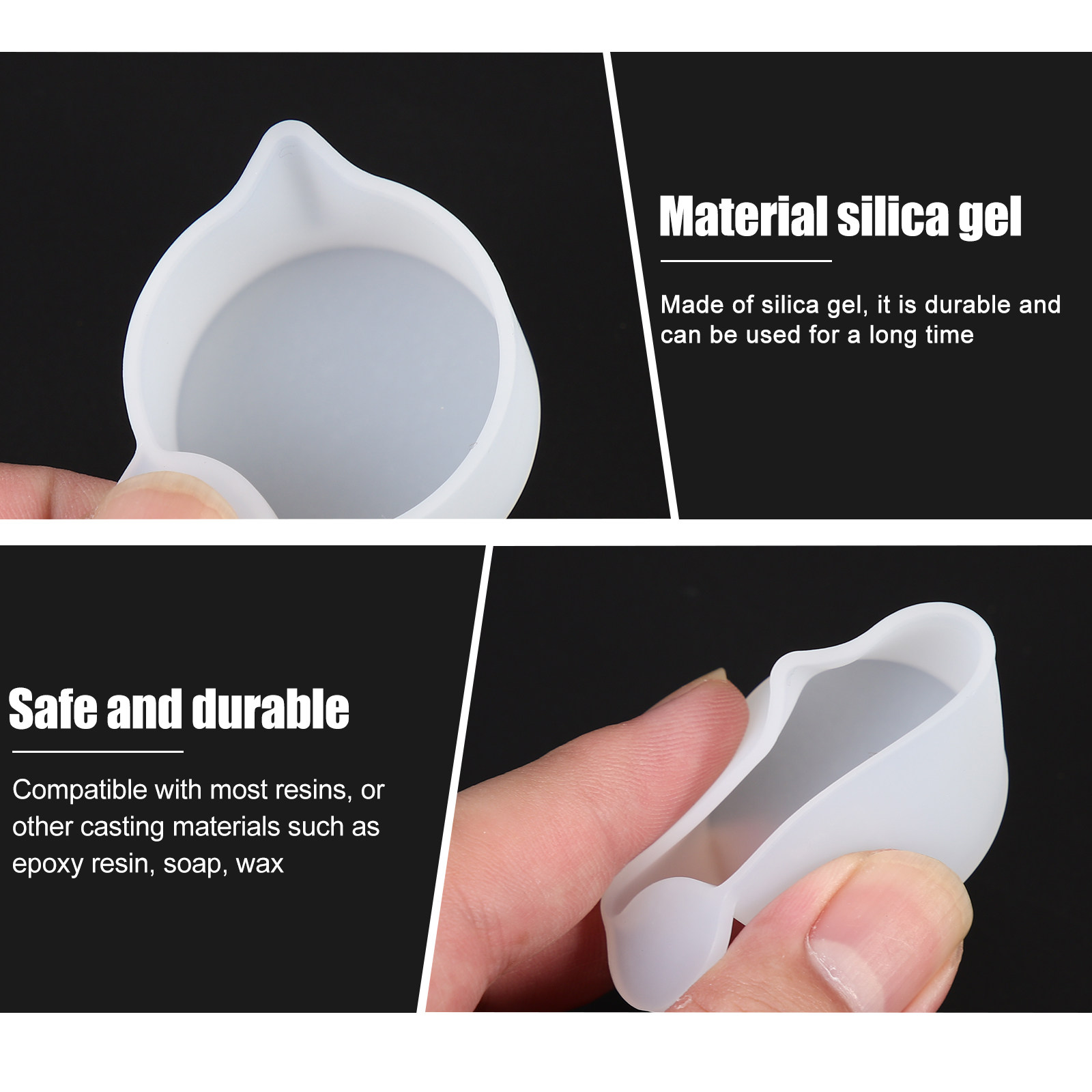 1 Set Silikon-DIY-Epoxidharz-M – Mixing Cup Silicone Bewertung und Preis