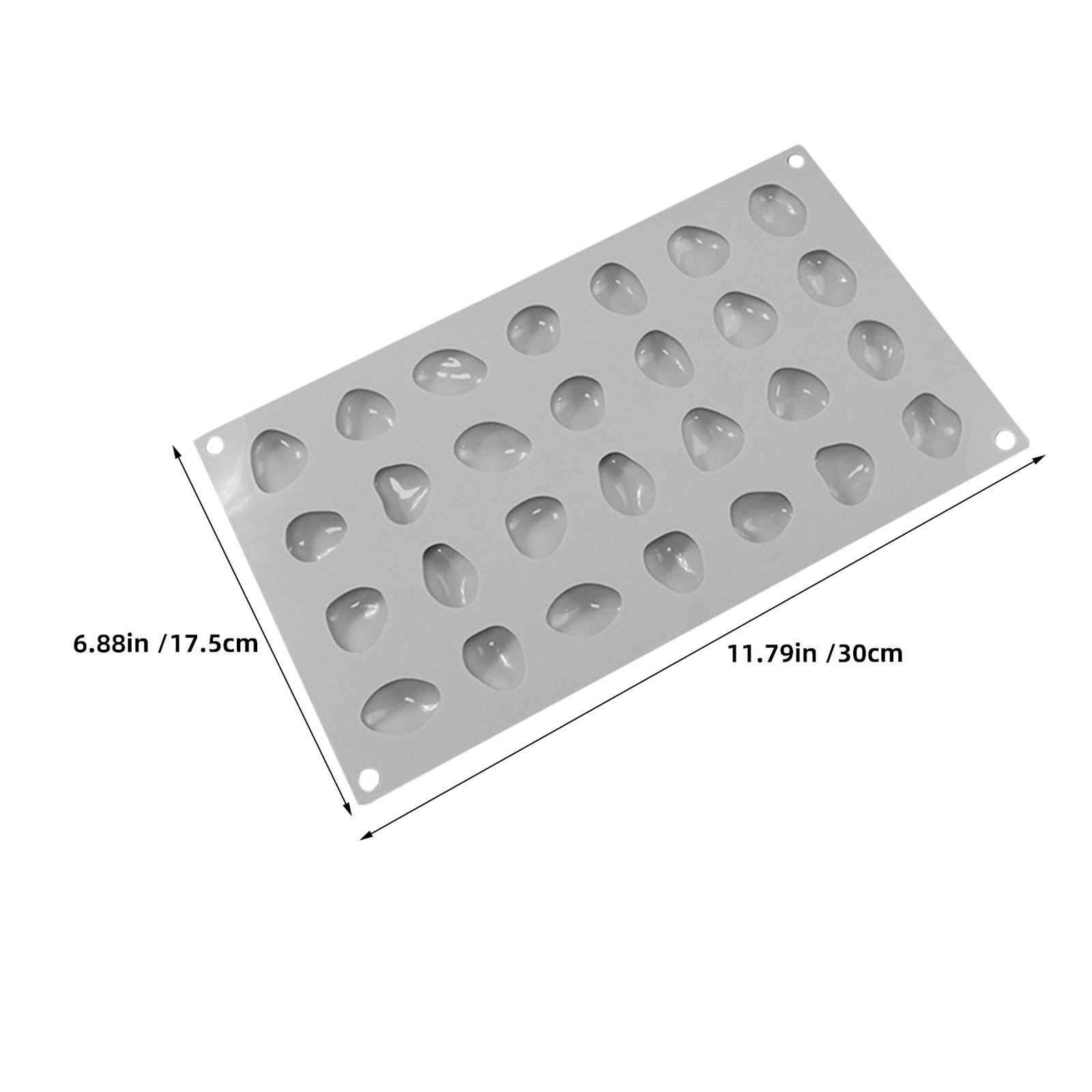 2 Stück Silikon-Schokoladenfor – Silicone Mold Tray Bewertung und Preis