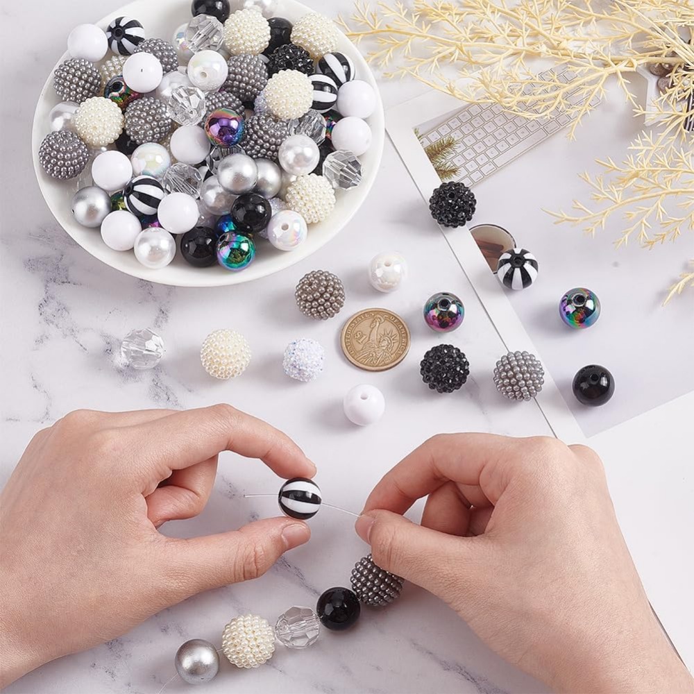 106 Stück klobige Perlen, 12 S – Crafting Resin Bewertung und Preis