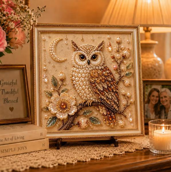 Eulen-Diamant-Perlen-Kunst-DIY – Resin Craft For Beginners Bewertung und Preis