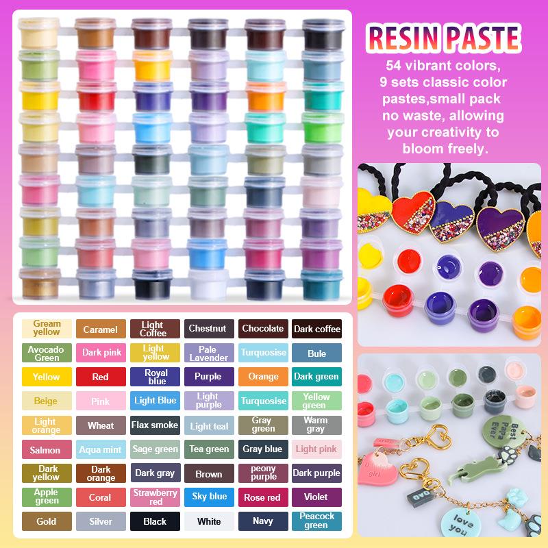 6 Farben/Set Pastenpigment UV- – Resin Pigment Set Bewertung und Preis