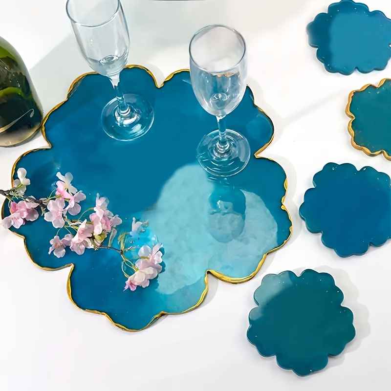 5er-Set Spiegel-Großblumen- un – Silicone Mold Tray Bewertung und Preis