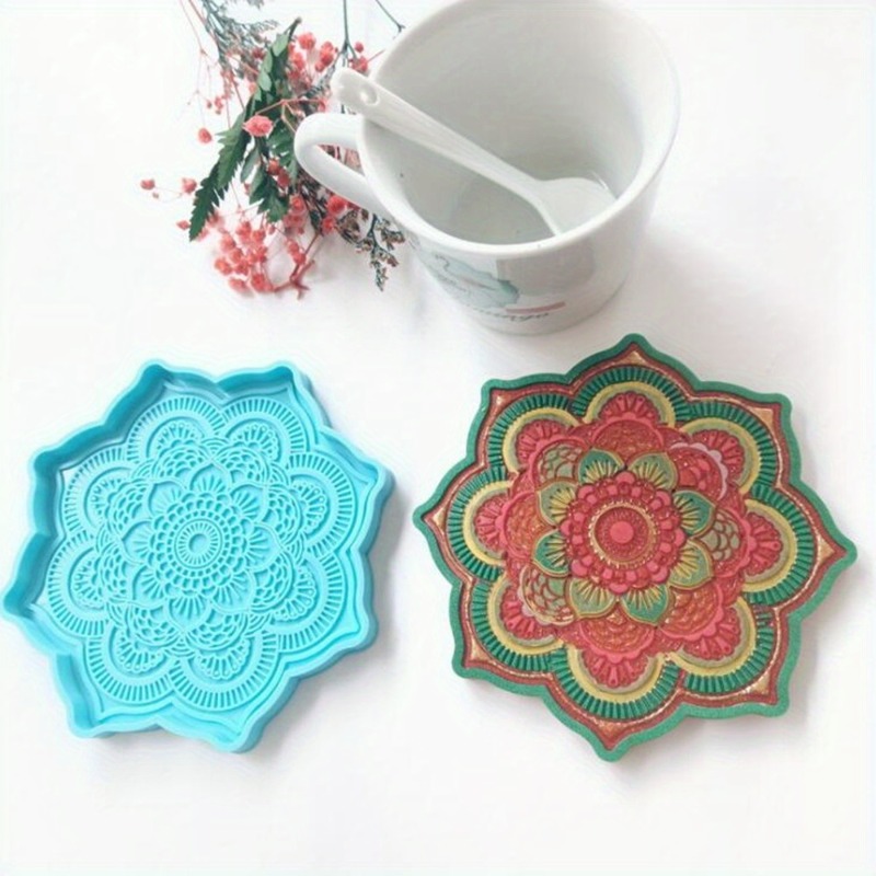Mandala Untersetzer Silikonfor – Silicone Mold Tray Bewertung und Preis