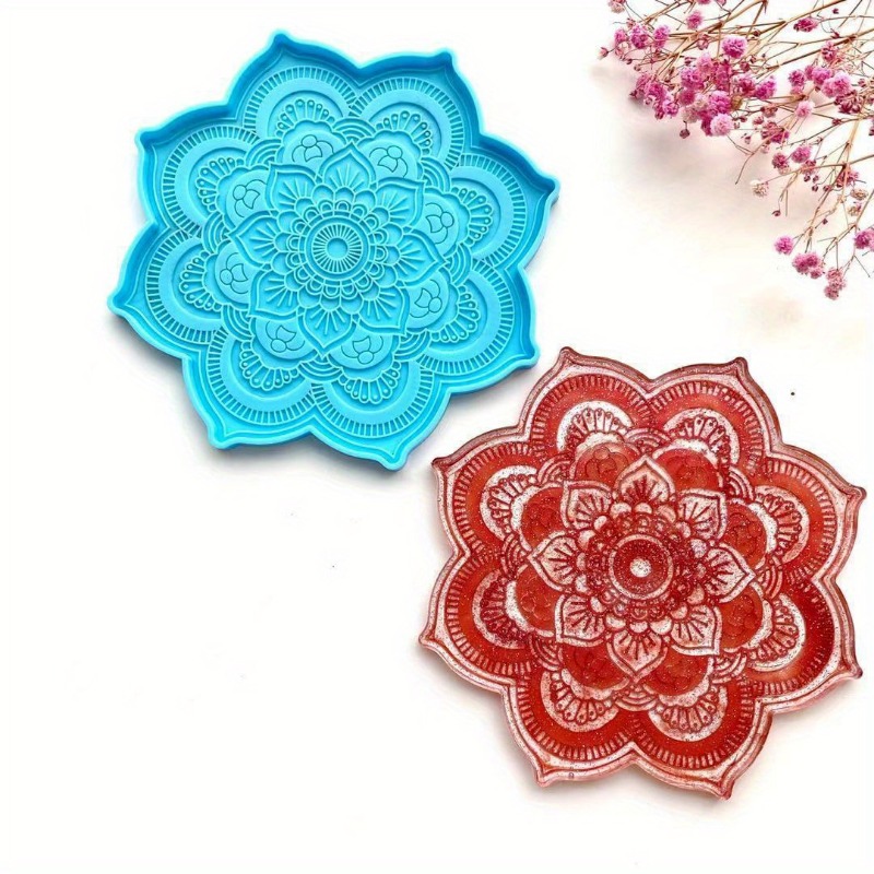 Mandala Untersetzer Silikonfor – Silicone Mold Tray Bewertung und Preis
