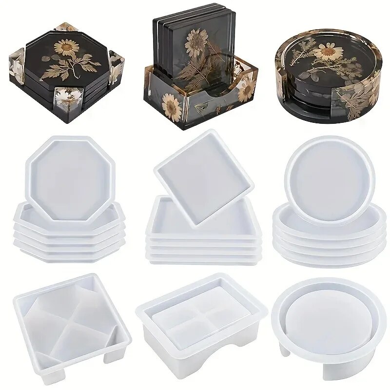 Untersetzer-Harz-Formen-Set, b – Mixing Cup Silicone Bewertung und Preis