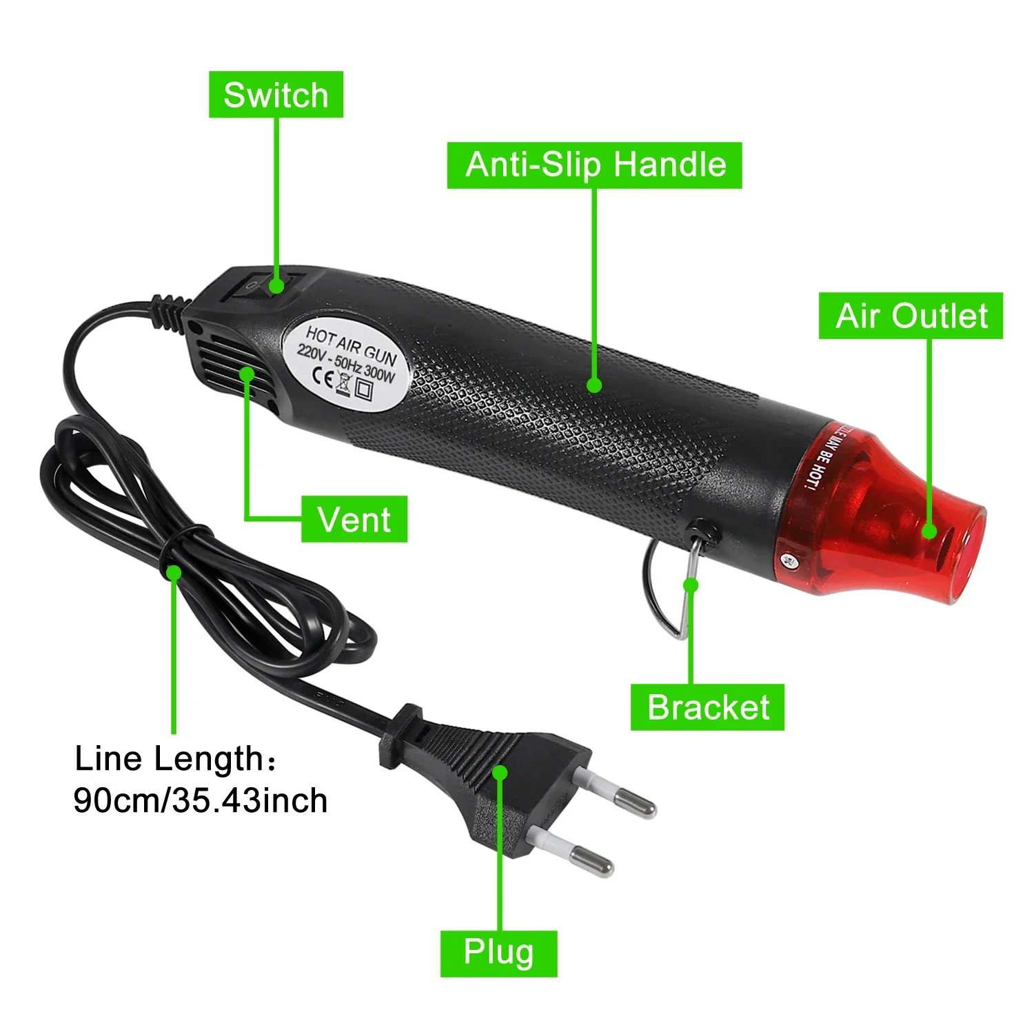 656/1060 stücke Schrumpfschlau – Heat Gun Small Bewertung und Preis